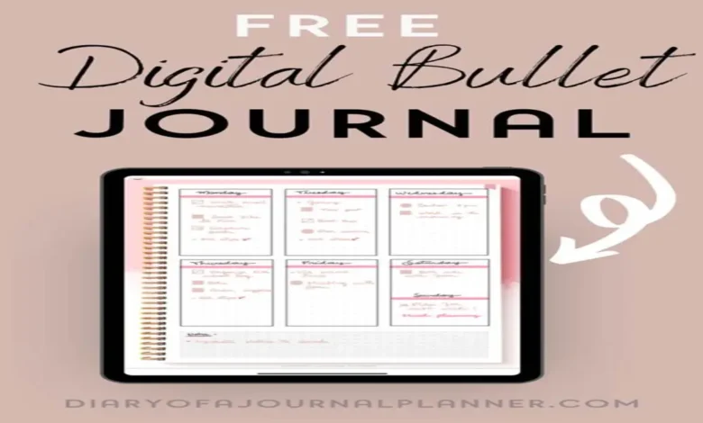 Free Digital Journal Templates