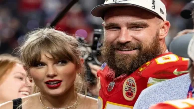 Taylor Swift and Travis Kelce