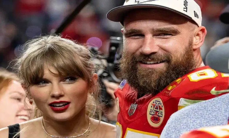 Taylor Swift and Travis Kelce