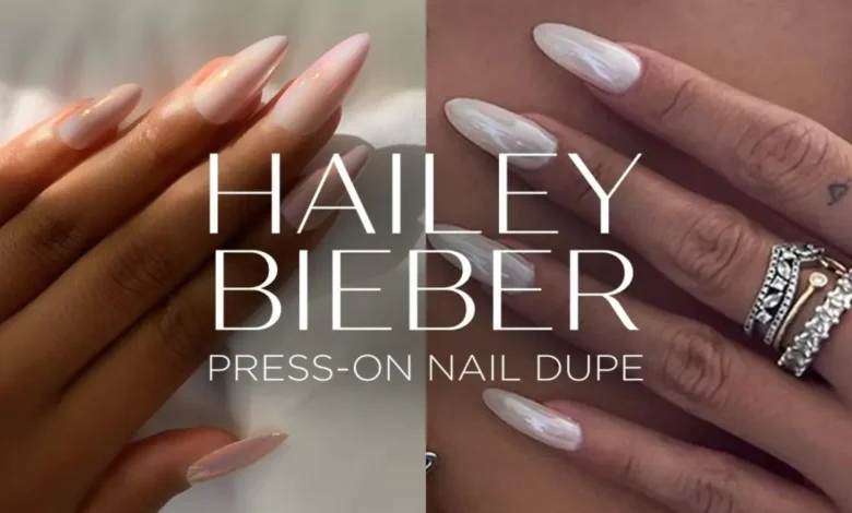 Hailey Bieber Nails