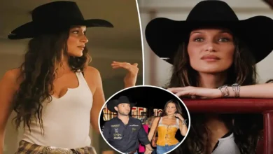 Bella Hadid's Yellowstone Cameo